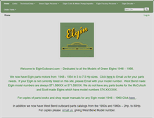 Tablet Screenshot of elginoutboard.com